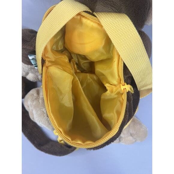 Animal Planet Monkey Plush Backpack Toddler 14" Safety Harness Tail Leash Zipper - Picture 4 of 5